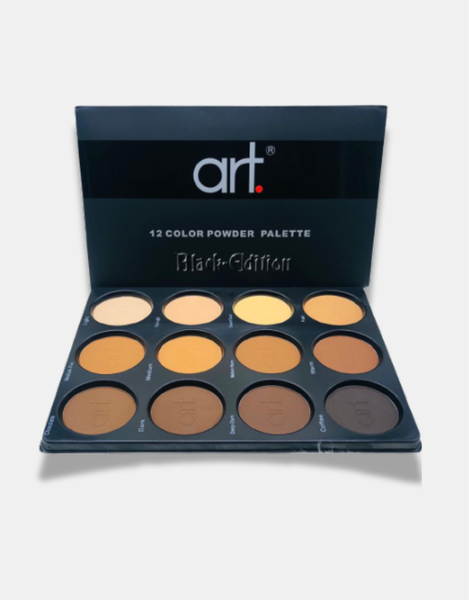 Art 12 Color Powder Palette